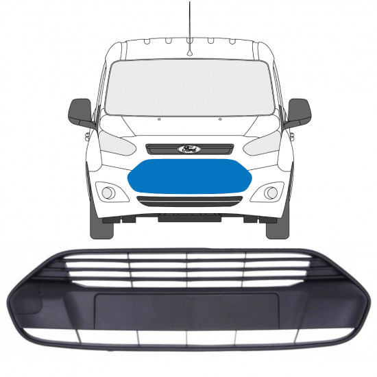 FORD TRANSIT CONNECT 2013- PARAURTI GRILLO