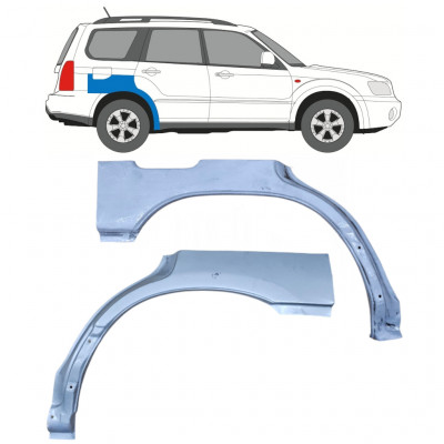 Pannello di riparazione parafango posteriore per Subaru Forester Sg 2002-2008 / Sinistra+Destra / Set 9896