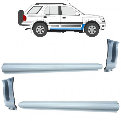 OPEL FRONTERA B 1999-2002 PANNELLO DI RIPARAZIONE DELL\'ALA ANTERIORE + RIPARAZIONE DEI DAVANZALI / SINISTRA + DESTRA