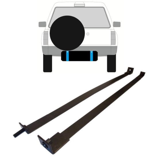 Cinghie serbatoio carburante per Opel Frontera A 1991-1999 9335