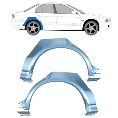 Pannello di riparazione parafango posteriore per Mitsubishi Galant 1996-2003 / Sinistra+Destra / Set 9161