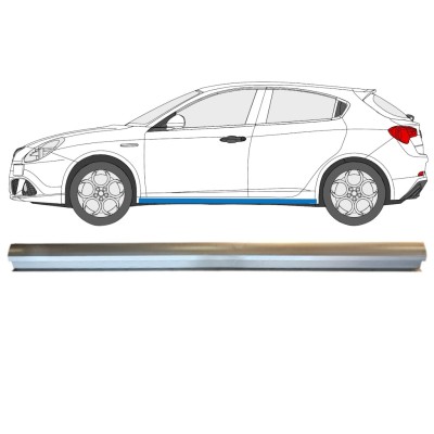 Pannello di riparazione sottoporta inferiore per Alfa Romeo Giulietta 2010-2020 / Sinistra 15003