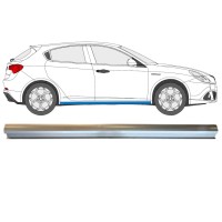 Pannello di riparazione sottoporta inferiore per Alfa Romeo Giulietta 2010-2020 / Destra 15002