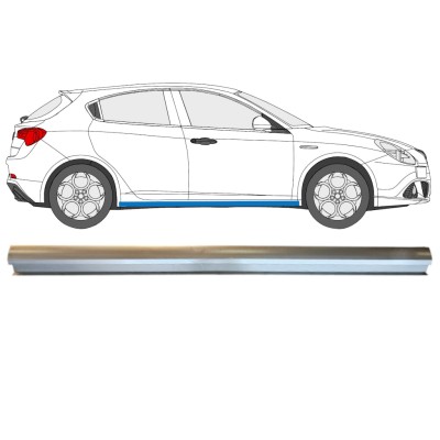 Pannello di riparazione sottoporta inferiore per Alfa Romeo Giulietta 2010-2020 / Destra 15002
