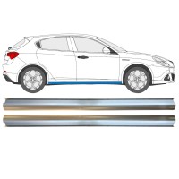 Pannello di riparazione sottoporta inferiore per Alfa Romeo Giulietta 2010-2020 / Sinistra+Destra / Set 15004