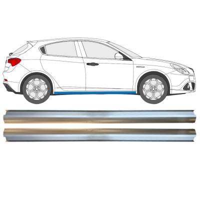 Pannello di riparazione sottoporta inferiore per Alfa Romeo Giulietta 2010-2020 / Sinistra+Destra / Set 15004