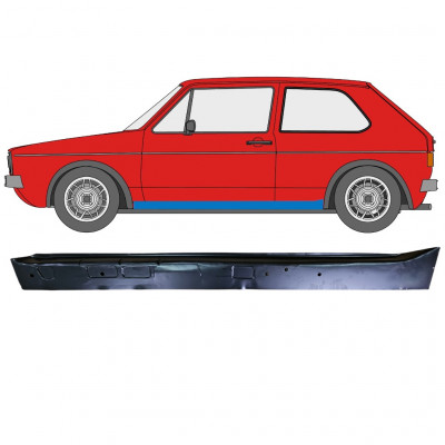 VW GOLF 1 1974- PANNELLO DI RIPARAZIONE DELLA SOGLIA INTERNA / SINISTRA