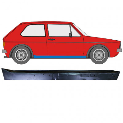 VW GOLF 1 1974- PANNELLO DI RIPARAZIONE DELLA SOGLIA INTERNA / DESTRA