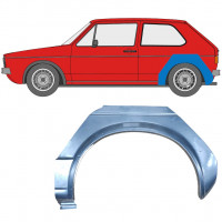 Pannello di riparazione parafango posteriore per VW Golf 1 1974- / Sinistra 7104