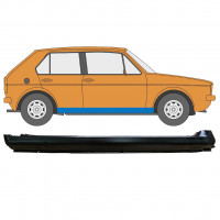 Pannello di riparazione sottoporta lamiera per VW Golf 1 1974- / Destra 7349