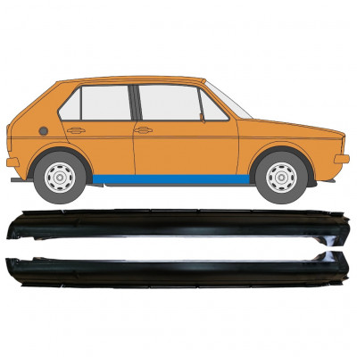 VW GOLF 1 1974- 5 PORTA PANNELLO DI RIPARAZIONE DELLA SOGLIA / SET