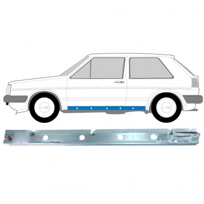 VW GOLF 2 1982-1992 PANNELLO DI RIPARAZIONE DELLA SOGLIA INTERNA / SINISTRA