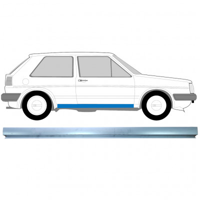 VW GOLF 2 1982-1992 RIPARAZIONE DEI DAVANZALI / DESTRA = SINISTRA