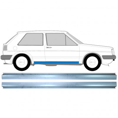 VW GOLF 2 1982-1992 RIPARAZIONE DEI DAVANZALI / DESTRA = SINISTRA / SET