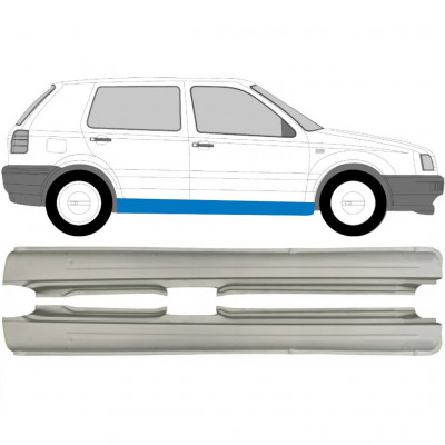 VW GOLF 3 1991- 5 PORTA PANNELLO DI RIPARAZIONE DELLA SOGLIA / SET