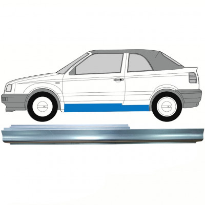 VW GOLF 3 1993-1998 CABRIO PANNELLO DI RIPARAZIONE DELLA SOGLIA / SINISTRA