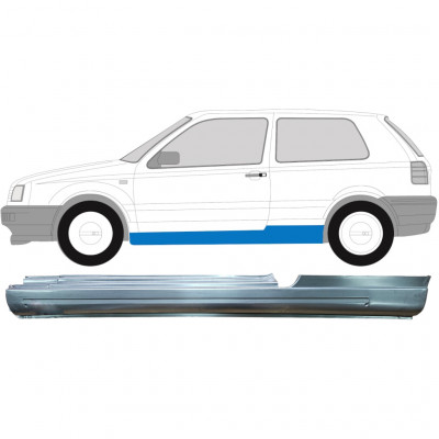 VW GOLF 3 1991- 3 PORTA PANNELLO DI RIPARAZIONE DELLA SOGLIA / SINISTRA