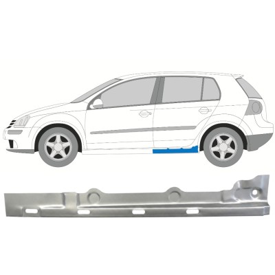 Sottoporta interno per Volkswagen Golf 5 2003-2009 / Sinistra 7086