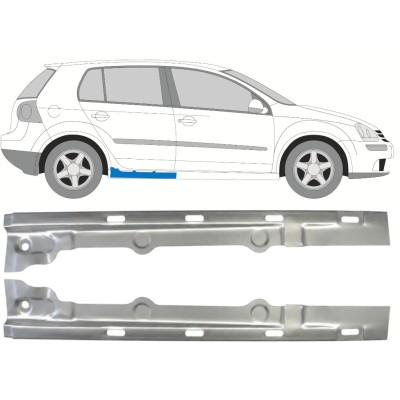 Sottoporta interno per Volkswagen Golf 5 2003-2009 / Sinistra+Destra / Set 9643