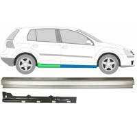 Pannello di riparazione sottoporta interno ed esterno per Volkswagen Golf 5 2003-2009 / Destra / Set 11708
