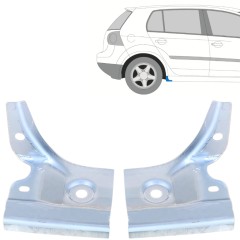 Pannello di riparazione sottoporta sotto la porta per Volkswagen Golf 5 2003-2009 / Sinistra+Destra / Set 16114