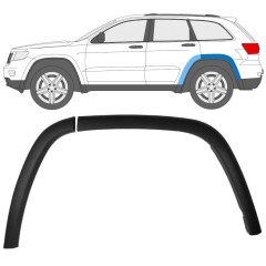 Modanatura laterale parafango posteriore per Jeep Grand Cherokee 2010-2021 / Sinistra / Set 12951
