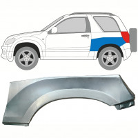 Pannello di riparazione sezione superiore parafango posteriore per Suzuki Grand Vitara 2005-2012 / Sinistra 8508