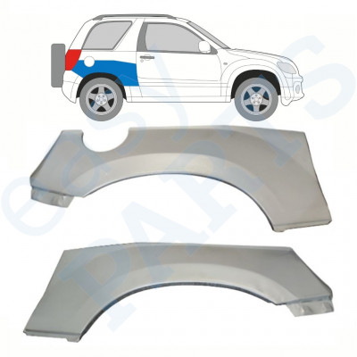 Pannello di riparazione sezione superiore parafango posteriore per Suzuki Grand Vitara 2005-2012 / Sinistra+Destra / Set 10267