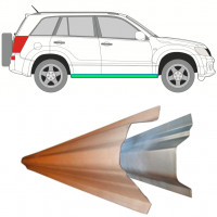 Pannello di riparazione sottoporta interno ed esterno per Suzuki Grand Vitara 2005-2012 / Sinistra = Destra (simmetrico) 11490