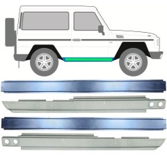 Pannello di riparazione sottoporta interno ed esterno per Mercedes G-Class W460 W461 W463 1979-2017 / Set 11772