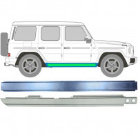 Pannello di riparazione sottoporta interno ed esterno per Mercedes G-Class 1979-  / Destra 11773