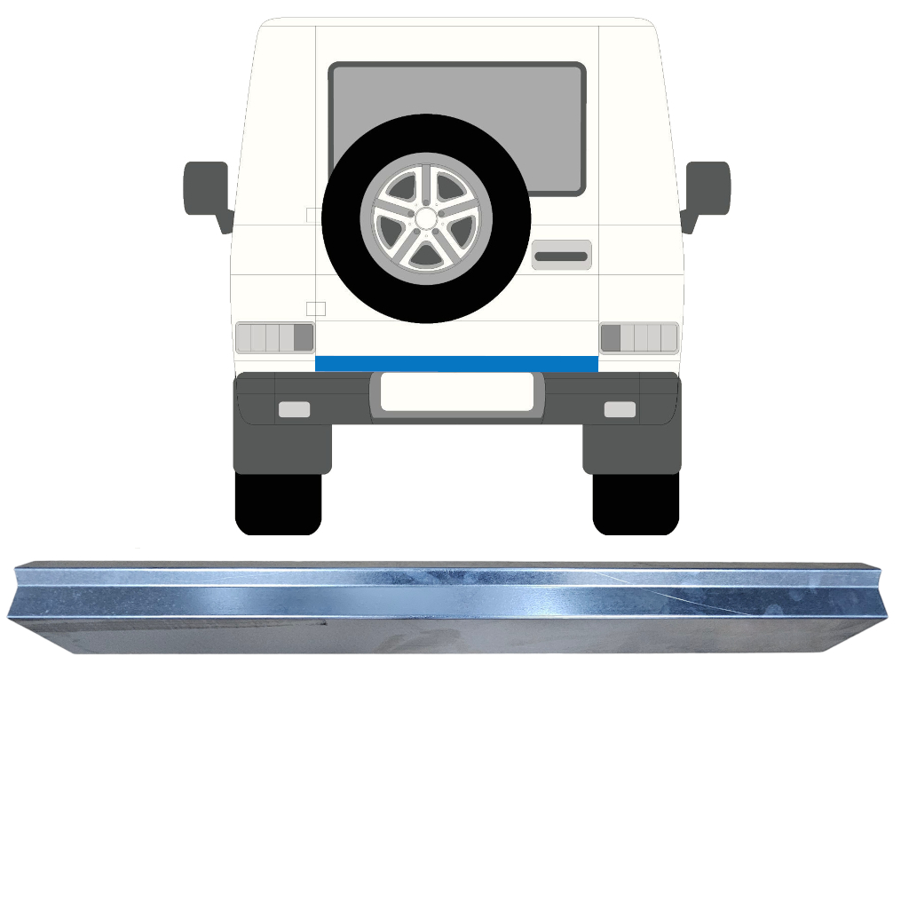 Pannello Di Riparazione Posteriore Per Mercedes G-Class 1979- 11135