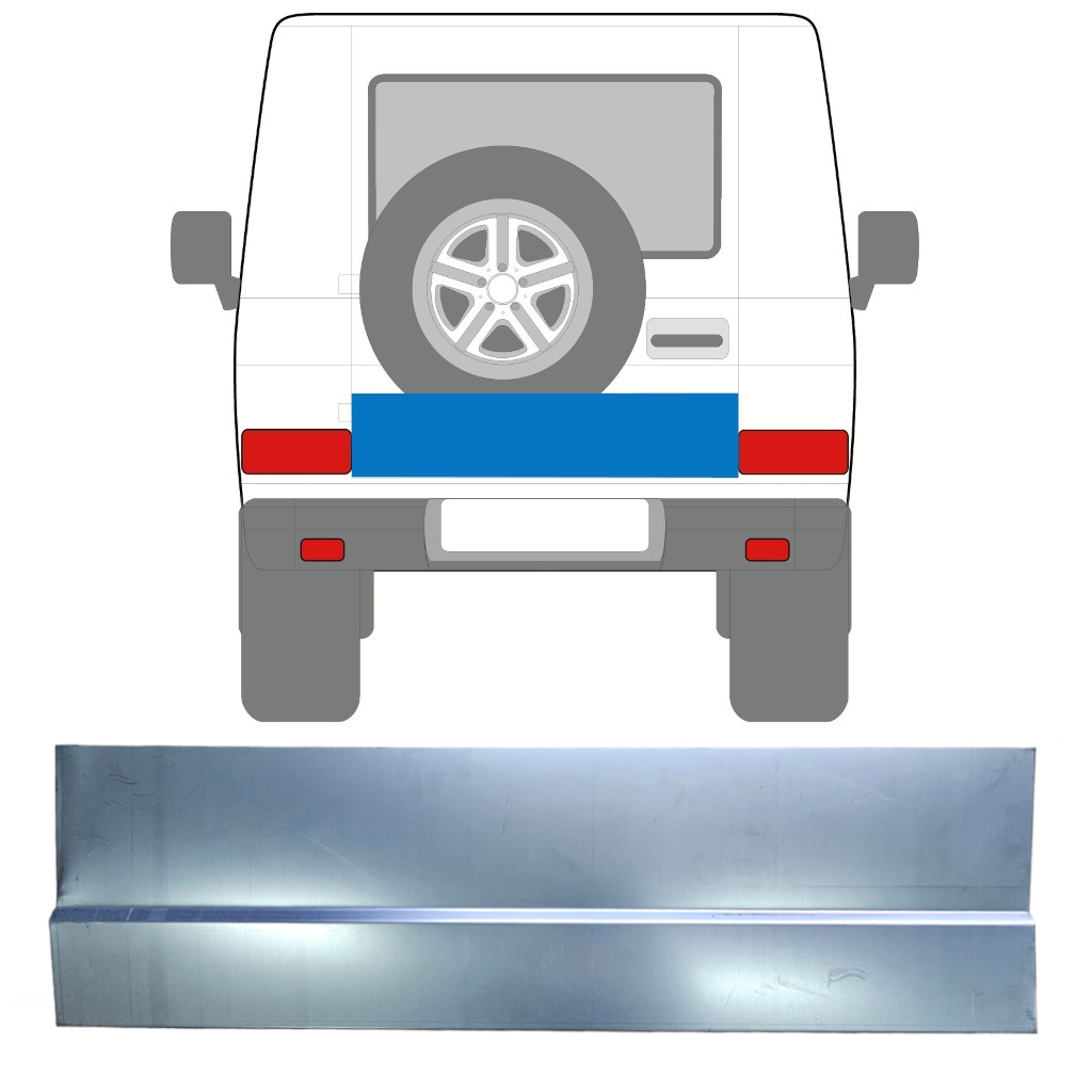 Pannello Di Riparazione Porta Posteriore Per Mercedes G-Class 1979- 8052