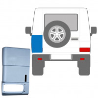 Lamiera di riparazione dell'angolo posteriore per Mercedes G-Class 1979- / Sinistra 5413