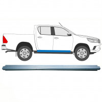 Pannello di riparazione sottoporta lamiera per Toyota Hilux 2015- / Sinistra = Destra (simmetrico) 10139