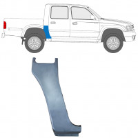 Lamiera di riparazione dell'angolo posteriore per Toyota Hilux 2001 -2005 / Destra / Doppia cabina 7660