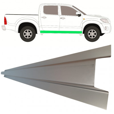 TOYOTA HILUX 2005-2015 RIPARAZIONE DELLA SOGLIA INTERNA / DESTRA = SINISTRA