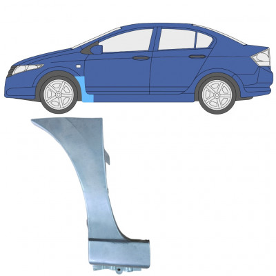 Pannello di riparazione parafango anteriore per Honda City 2008-2013 / Sinistra 7856