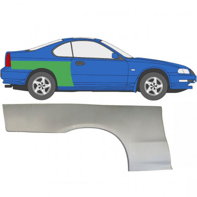 Pannello di riparazione parafango posteriore per Honda Prelude 1992-1997 / Destra 5647