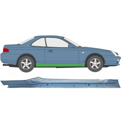 HONDA PRELUDE 1996-2001 COMPLETO PANNELLO DI RIPARAZIONE DELLA SOGLIA / DESTRA