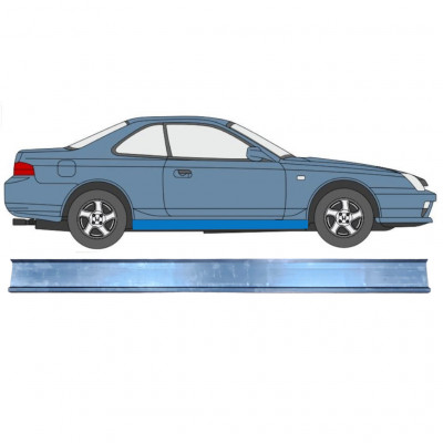 Pannello di riparazione sottoporta lamiera per Honda Prelude 1996-2001 / Sinistra = Destra (simmetrico) 7246