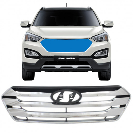 Griglia per Hyundai Santa Fe 2012-2018 7520