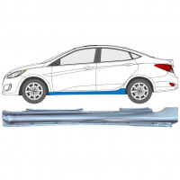 Sottoporta Lamiera Completo per Hyundai Accent 2010- / Sinistra 12800