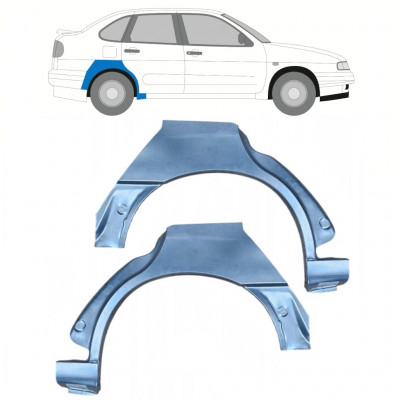 Pannello di riparazione parafango posteriore per Seat Ibiza Cordoba 1993-2002 / Sinistra+Destra / Set 10653