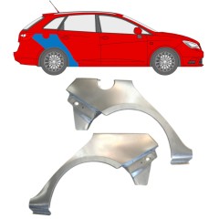 Pannello di riparazione parafango posteriore per Seat Ibiza 2008-2017 / Sinistra+Destra / COMBI / Set 14609