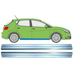 Pannello di riparazione sottoporta lamiera per Seat Ibiza 2008-2017 / Sinistra+Destra / Set 9879