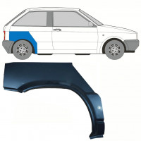 Pannello di riparazione parafango posteriore per Seat Ibiza 1984-1993 / Destra 10736