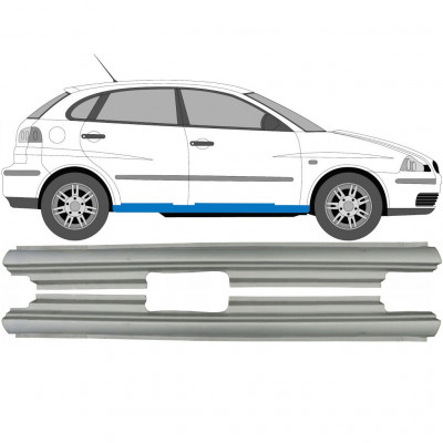 Pannello di riparazione sottoporta lamiera per Seat Ibiza Cordoba 2002-2008 / Sinistra+Destra / Set 9809