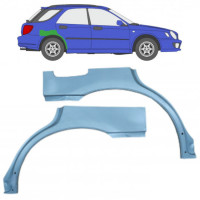 Pannello di riparazione parafango posteriore per Subaru Impreza Gg 2000-2007 / Sinistra+Destra / Set 10463