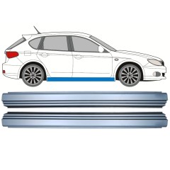 Pannello di riparazione sottoporta lamiera per Subaru Impreza GH GR 2007-2013 / Sinistra+Destra / Set 10553